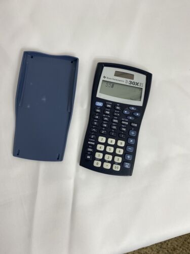 Texas Instruments Ti-30x IIS Solar Scientific Calculator TI30XIIS - Blue