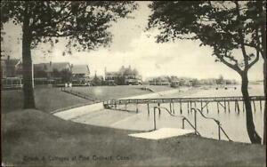 Branford CT Pine Orchard Beach & Cottages 1907 Used Postcard
