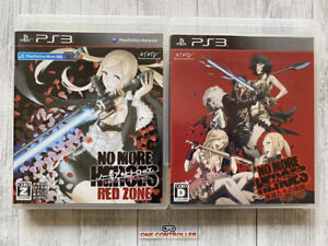 SONY PlayStation 3 PS3 No More Heroes Red Zone Edition & paradise set from Japan