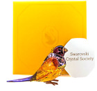 New SWAROVSKI Crystal  Idyllia SCS Gouldian Finch Bird Deco Figurine 5689265