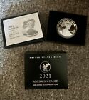 2021 S Proof American Silver Eagle Type 2  OGP