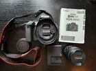 Canon EOS Rebel T7i w/ 2 Lens, Battery & Accessories