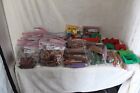 VTG/Newer Lincoln Logs Mixed Over 1300 Pieces Lot Wooden Building Blocks 30 Ibs!