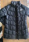 The North Face Black Parka 550 Goose Down Jacket Girls Size Small (7/8) Black