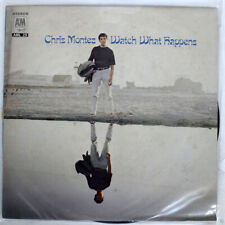 CHRIS MONTEZ WATCH WHAT HAPPENS A&M AML29 JAPAN FLIPBACK COVER VINYL LP