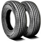 2 Tires Thunderer Commercial L/T LT245/75R16 120/116Q E 10 Ply All Season
