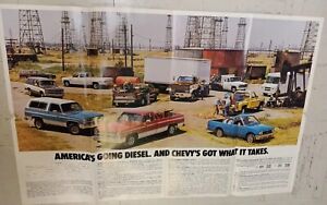 Vintage Huge 1981 Chevy Vehicles Sale brochure