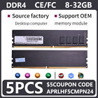 Wholesale 5PCS Desktop Memoria Ram PC ddr4 8GB 16GB 32GB Udimm 3200MHz Dimm Rams