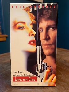 LOVE IS A GUN - VHS - ERIC ROBERTS - '90s EROTIC THRILLER