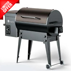 Wood Pellet Grill & Smoker 456 Sq.In. Meat Cooking Multifunctional BBQ Barbecues