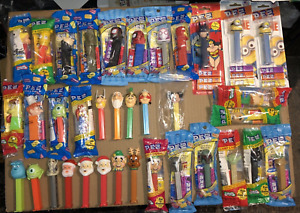 New ListingPEZ Collection lot. Mickey No feet, Batman, Christmas, packaged, loose.