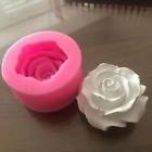 moldes de silicona 3D para jabones gelatina chocolate decoracion reposteria rosa