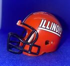 Illinois Fighting Illini Riddell Pocket Pro Helmet College NCAA Football Orange