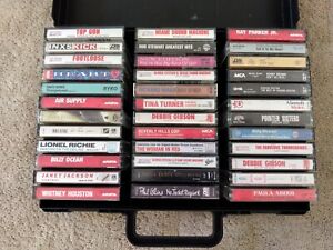 New Listing80's Cassette Tape Lot Bowie Inxs Go-go's Dance Party Pop Clikcase Paula Abdul