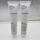 x2 Olaplex No 6 Bond Smoother Leave In Styling Treatment Mini Travel 0.68oz Each