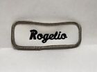 ROGELIO USED EMBROIDERED VINTAGE SEW ON NAME PATCH TAGS ASSORTED COLORS