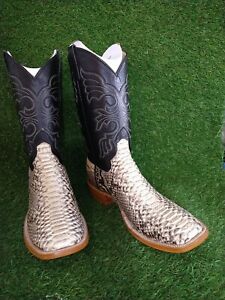 Mens New 100% Original Python Snake western cowboy boots All sizes available