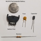 Sega Dreamcast PCB Controller Board Port Fix Repair Kit Lot With *Proper Battery