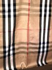 BURBERRY giant the classic check 100% cashmere scarf