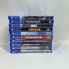 Lot of 10 Sony PlayStation 4 PS4 Games See Description for Titles
