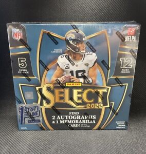 New Listing2022 Panini Select Football Hobby Box FOTL 1st Off The Line New Factory Sealed