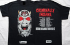 Slayer T-Shirt 80'S Concert 1986-87 Tour  Reign in Blood Criminally Insane