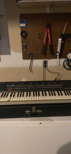 Casio CT-6000 Casiotone 61-Key Synthesizer 1980s - Tested, Works! With Case!