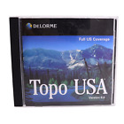 DeLorme Topo Full Coverage USA Version 8.0 Mapping Software DVD - 2009