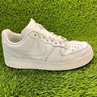 Nike Air Force 1 '07 Low Mens Size 12 White Athletic Shoes Sneakers CW2288-111