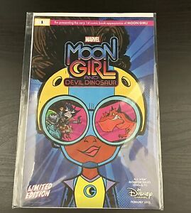 Moon Girl and Devil Dinosaur #1 NYCC Comic Con Promo Marvel Disney Variant Cover