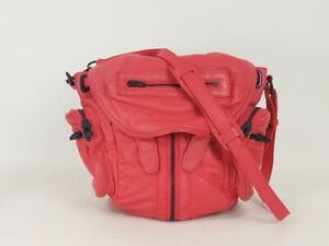 Alexander Wang Pink Leather Marti 2 Way Backpack & Shoulder Bag