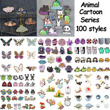 Enamel Pins Animal Insect Cat Cartoon Brooch Lapel Pin Badge Cute Jewelry Gifts