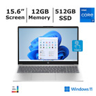 HP 15.6 inch Touchscreen Laptop i7-1355U 12GB DDR4 512GB SSD Windows 11 - Silver