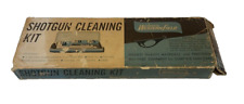 wards western field vintage shotgun cleaning kit blue tin