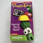 VeggieTales Where’s God When I’m S-Scared? VHS Video Tape