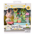 Honey Bee Acres Time To Garden 16 Piece Playset Dottie Bunny Rabbit Figure READ!