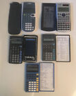 5 Texas Instruments And Casio Calculator Lot:  TI30XS, TI30X Solar, TI30Xa, Etc