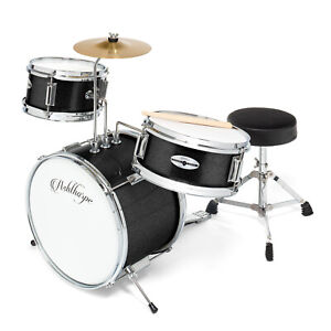 3-Piece Junior Drum Set - Complete Mini Beginner Kit