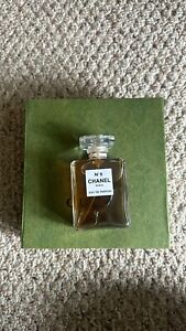 Chanel number 5 Eau De perfum 1.2 oz glass bottle