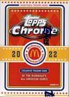 2022 Topps Chrome McDonald's All American Games Basketball Cards Blaster Box