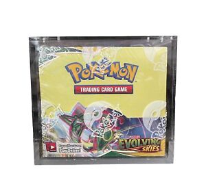 Pokemon English Booster Box Acrylic Display Case - Magnetic Lid *Case Only*