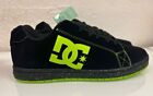 DC Mens Gaveler ADYS100536 Casual Shoes Sneakers Black/Limegreen  - Choose Size