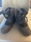 Itasca Thinsulate Waterproof Winter Boots 3M 8040605 Black Leather Men's Size 9