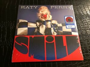 KATY PERRY - SMILE - RUBY RED vinyl lp record WAL-MART EXCLUSIVE (SEALED)