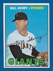 1967 Topps Bill Henry Card High #579 San Francisco Giants EX-MT