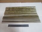 (15) PIECES OF COMMERCIAL BRONZE BAR STOCK, LATHE STOCK, 12