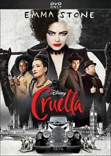 Cruella (DVD, 2021) Brand New - Emma Stone - Free Shipping