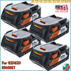 Genuine Battery for Ridgid R840085 8/6Ah Lithium Battery Rigid 18V R840087