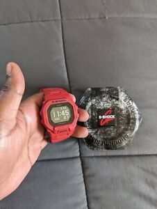 Casio G-Shock GBD200RD-4 Step Tracker Bluetooth Sports Trainer Red Watch