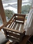 FOOT HIGH MELONS Vintage Wood Fruit Crate Full Sized USA 25x14x13”